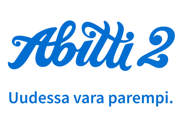 Abitti 2 -logo ja teksti uudessa vara parempi.
