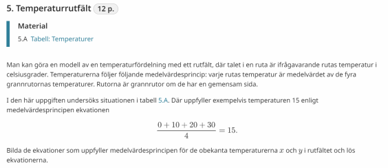 Uppgift 5, lång matematik, våren 2024.