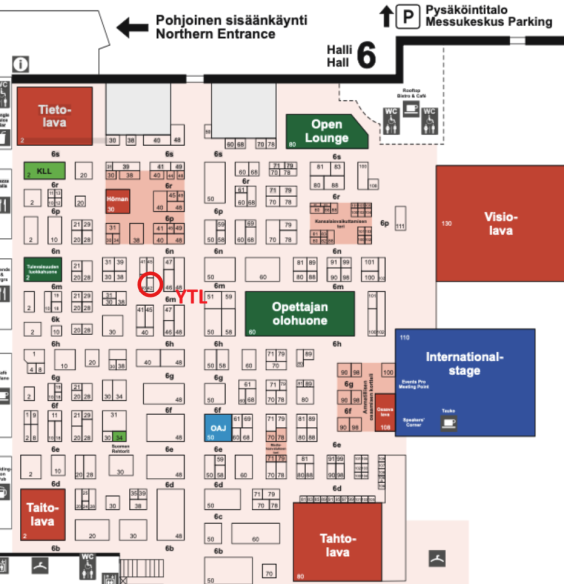 SEN:s avdelning 6m42 i Educa-mässan.